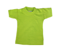 mini t-shirt limegroen