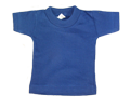 mini t-shirt koningsblauw