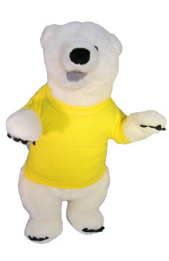 knuffel met dollsize t-shirt